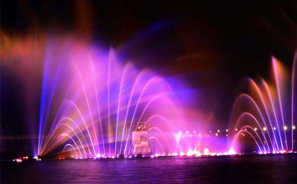 水霧噴泉 水霧噴泉