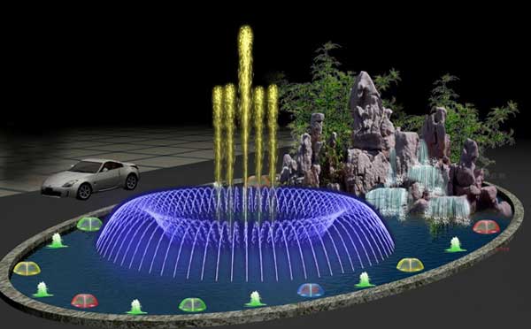 旱式噴泉 旱式噴泉